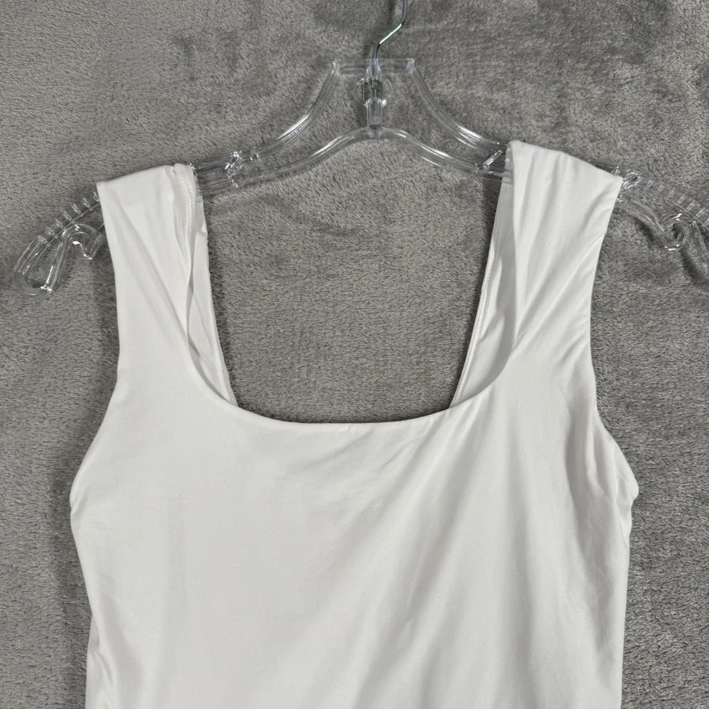 Aerie Smoothez Bandeau Bralette Lightweight Unpadded Neutral White Size Medium - Picture 4 of 11